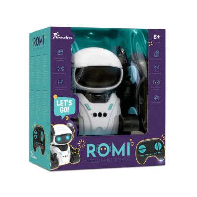 ROMI INTELLIGENT ROBOT. Brinquedo didático para crianças